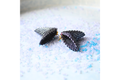 Mega Moth Earrings - Black
