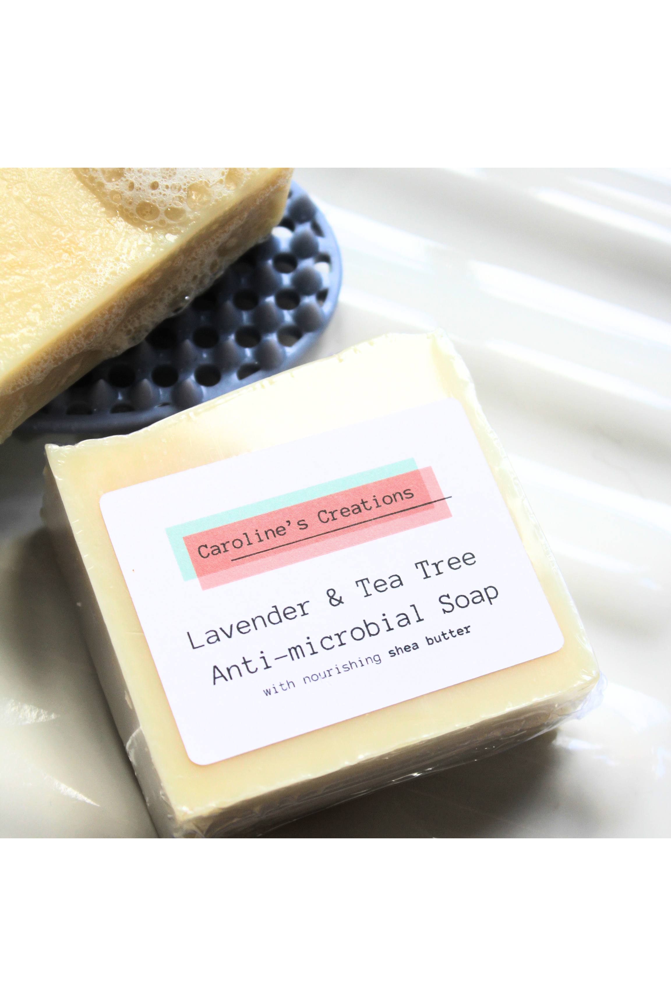 Lavender & Tea Tree Antimicrobial Soap