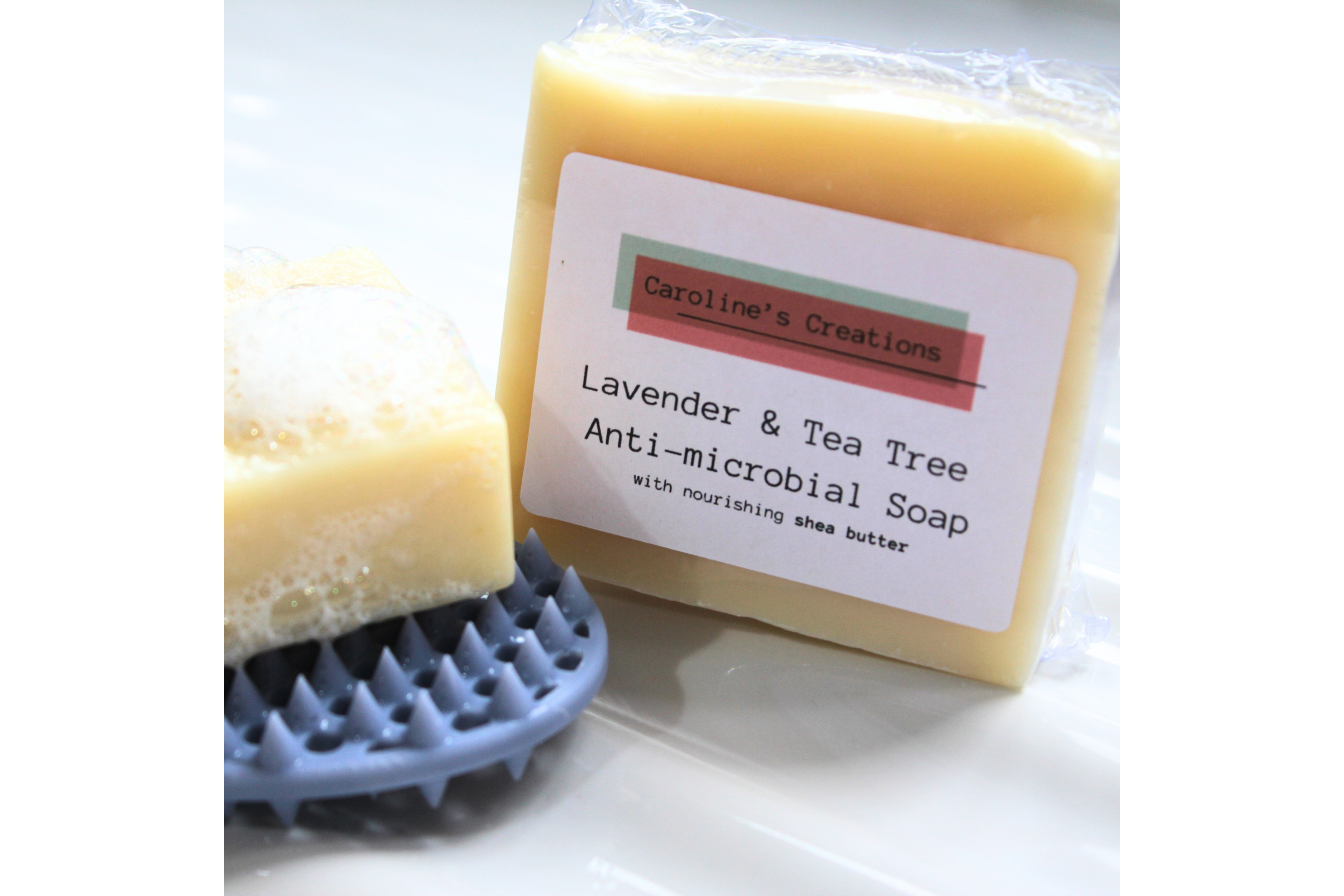 Lavender & Tea Tree Antimicrobial Soap